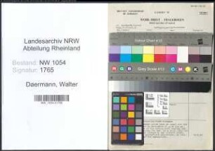 Entnazifizierung Walter Daermann , geb. 13.09.1908 (Geschäftsführer)