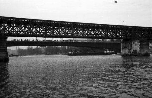 Basel: Eisenbahnbrücke