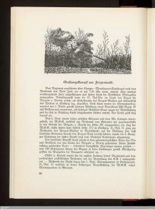 Stellungskampf am Forgeswald