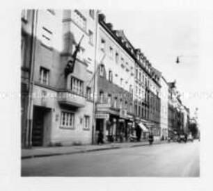 München, Schellingstraße 50, frührer Sitz der NSDAP-Zentrale