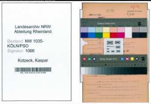 Entnazifizierung Kaspar Kotzeck , geb. 00.00.0000 (Materialverwalter)
