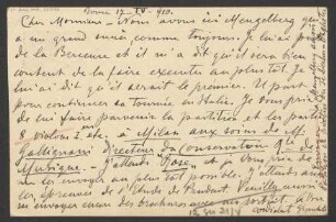 Brief an Ludwig Strecker (senior) und Ludwig Strecker an B. Schott's Söhne : 17.04.1910