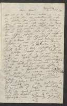 Brief von Johann Jacob Kohlhaas und David Heinrich Hoppe