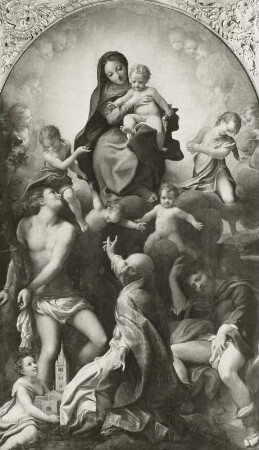 Die Madonna des heiligen Sebastian