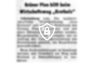 Grüner Plan hilft beim Wirtschaftsweg "Kretholz"