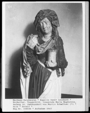 Trauernder Maria Magdalena (Vesperbild)