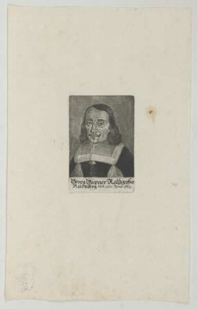 Bildnis des Georg Göpner