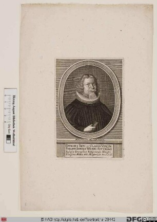 Bildnis Philipp Ehrenreich (Ericus) Wider