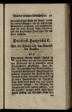 Drittes Hauptstück.