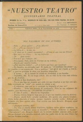 1936004200: Lo que le pasó a Niceto : pieza cómica en 1 acto y 4 cuadros