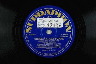Unter Italiens Sonne (Under the Italien sun) : grosses Potpourri; [Teil 1]