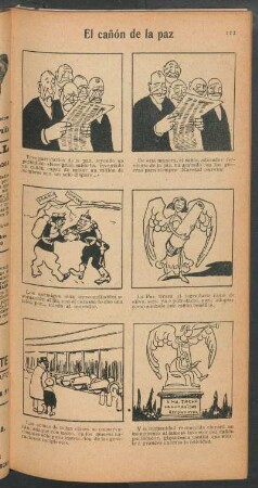 El cañón de la paz - [Cómic]