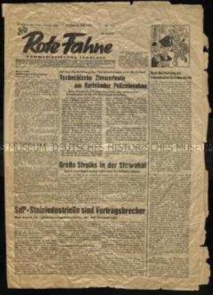 Kommunistische Zeitung. 4. Jahrgang 1937. Prag