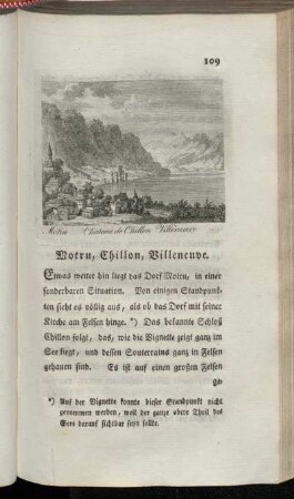 Motru, Chillon, Villeneuve