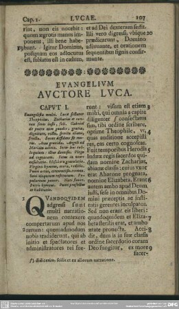 Evangelium Auctore Luca