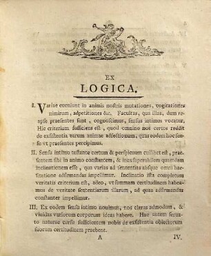 Philosophia recentior in praecipuis suis partibus