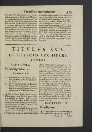 Titulus XXIV.