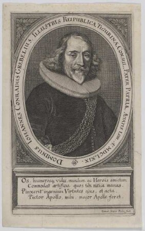 Bildnis des Iohannes Conradus Grebelius