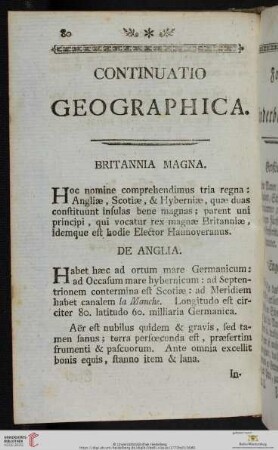 Continuatio Geographica