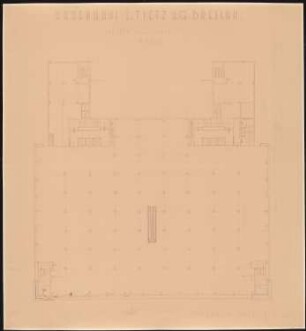 Warenhaus Tietz, Breslau: Grundriss 3.OG 1:100