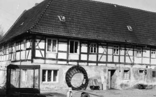 Klipphausen-Lampersdorf. Obermühle, Hofansicht