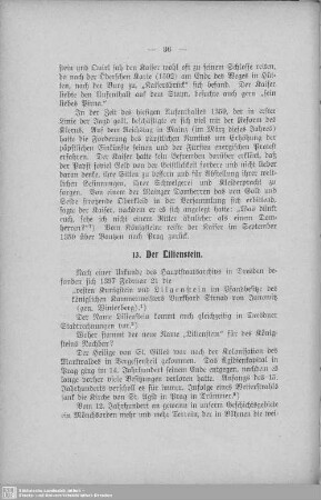 13. Der Lilienstein