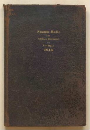 Mitgliederliste ("Stammrolle")