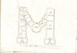 Gärtner, Andreas; Gebäude-Entwurf "M" - Grundriss