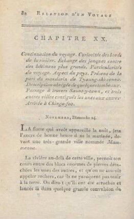 Chapitre XX. Continuation du voyage ...