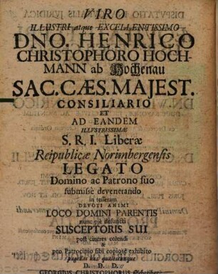 Dispvtatio Inavgvralis Jvridica De Æqvitate Flebilis Beneficii Cessionis Bonorum