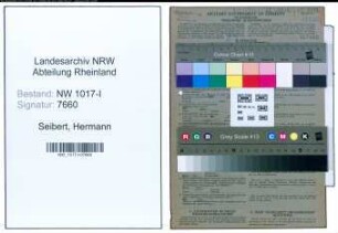 Entnazifizierung Hermann Seibert , geb. 25.08.1889 (Garagenmeister)