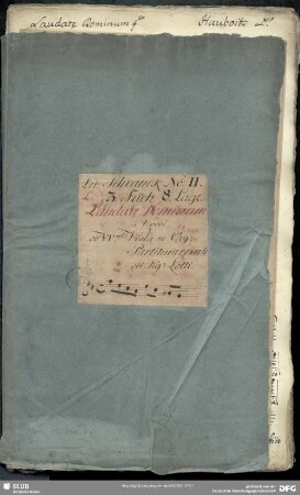 Laudate Dominum - Mus.2159-E-7a : V (5), orch, bc - A