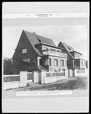 Güstrow, Wallensteinstraße 8. Einfamilienhaus (um 1927)