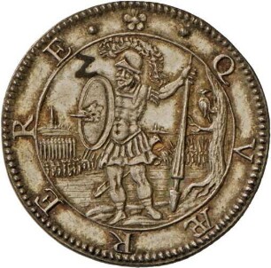 Medaille auf die Kämpfe bei Selvolde und Bislich, 1595