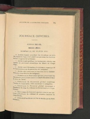 journaux officiels