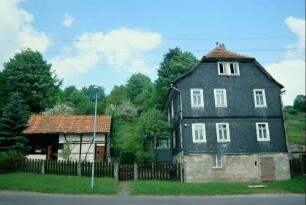 Pfarrhaus, Giebelseite