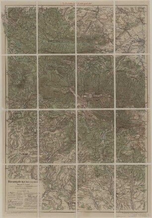 Karte vom Riesengebirge (Schneegruben), 1:50 000, vor 1910 : Riesengebirge (Schneegruben) : I. Schneegrubengebiet / Entwurf und Zeichnung von P. Winkler. - 1:50 000. - Dresden : C. C. Meinhold & Söhne , [vor 1910]. - 1 Kt. : mehrfarb. ; 72 x 49 cm. - Mit zum Teil älterer Straßenführung
