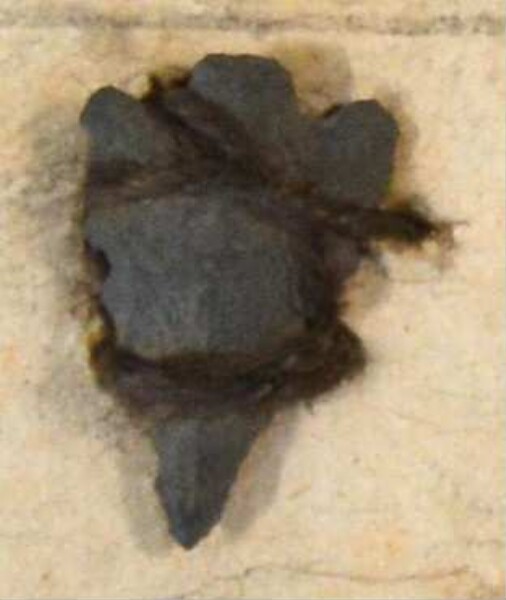 Stone arrowhead