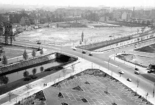 Berlin: Blick vom Hiltonhotel auf Corneliusbrücke
