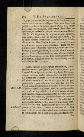 172-180, Principio autem interrogamus adversarios, ...