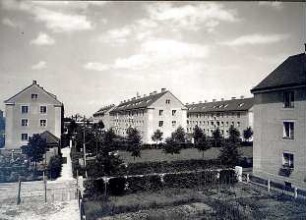 Fischer, Theodor; München, Alte Heide; Wohnanlage "Alte Heide" - Straßenansicht