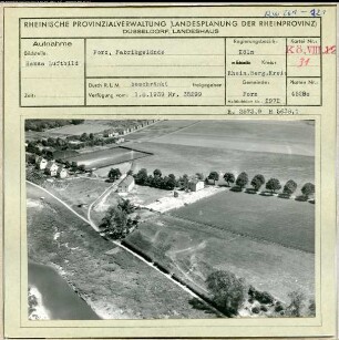Porz, Fabrikgelände