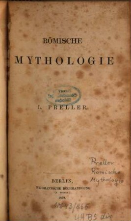 Römische Mythologie