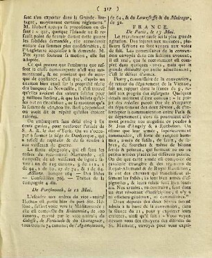 Gazette des Pays-Bas. 1793, No, 41 (23. Mai)