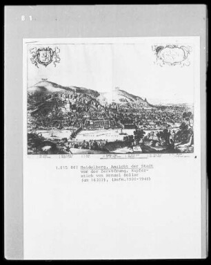 Ansicht von Heidelberg