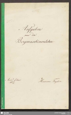 Aufgaben aus der Bergmaschinenlehre - 18.7549 4.