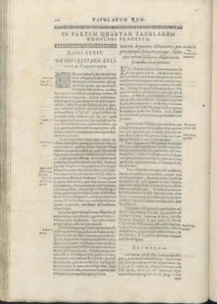 In Partem Quartam Tabularum Rudolphi Præcepta.