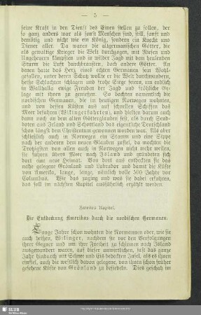 Zweites Kapitel. Die Entdeckung Amerikas durch die nordischen Germanen