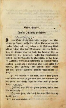 Eine Frau mit drei Gesichtern : Humoristischer Roman von Paul de Kock. Deutsch von A. Kretzschmar, 2
