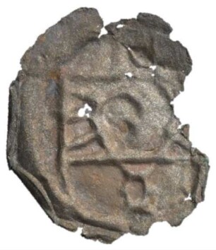 Fundmünze, Hohlpfennig, o. J. (15.-16. Jh.)